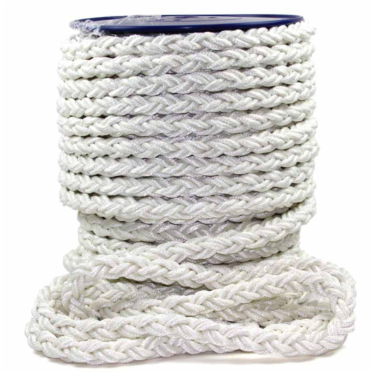 Multiplait Rope Dock Mooring Rope Multiplait of 2 x 4 Braided Polyester Multifilament
