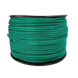 Green 3-strand PP multifilament