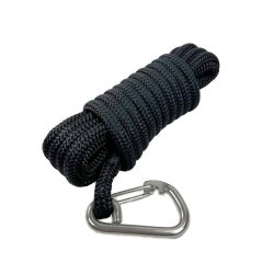 Osculati Polyester Anchor / Mooring Leash – 30m X 8mm – White Boat Rope