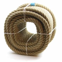 Hampex rope mimics real natural hemp.