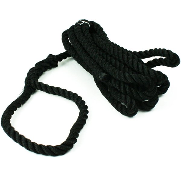 Cheap mooring rope made of polypropylene silk.