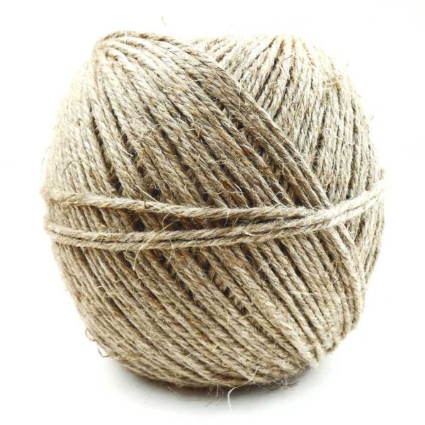 Double-twisted thin threads for tagging, sewing, furniture production, sailmaking, etc.