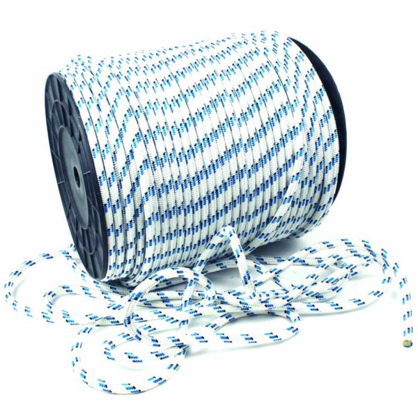 Sheet, halyard, and trim line made of multifilament.