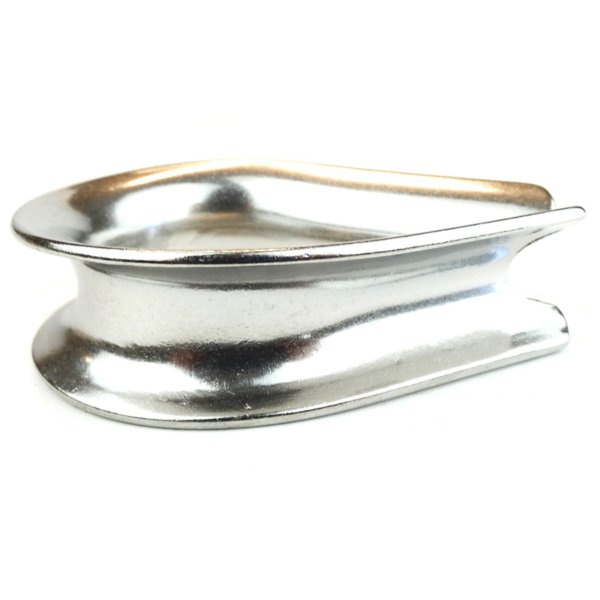 Thimble made of stainless steel for ropes and cordage. Ideal for ...