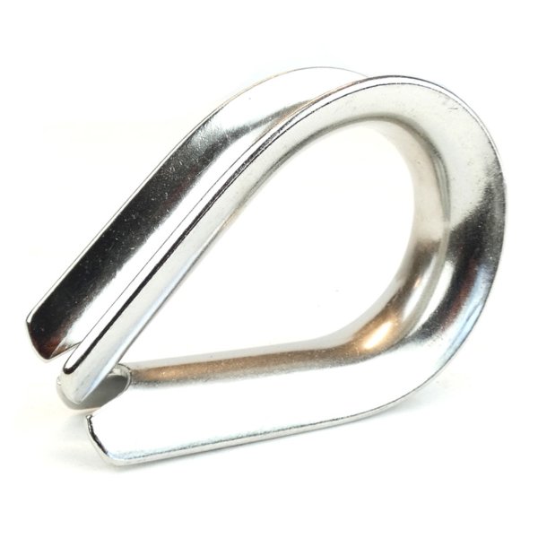 Thimble made of stainless steel for ropes and cordage. Ideal for ...