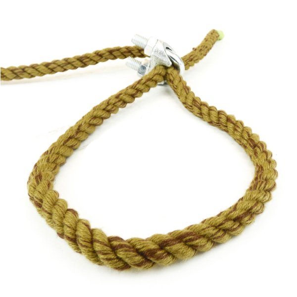 Wire rope clips for ropes and wires. Instead of spliced loops.