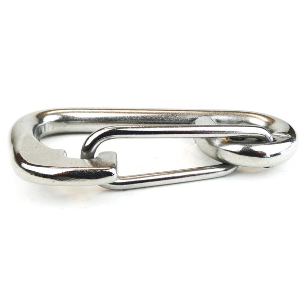 Snap hook for ropes, cordage, wire, leashes, halters, etc.