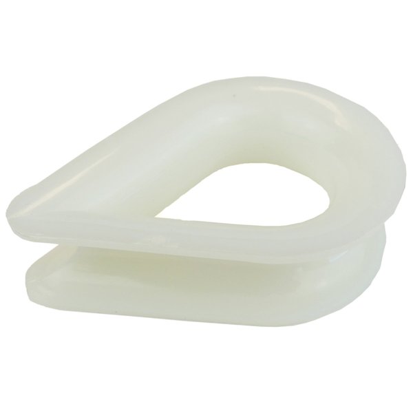 Polyamide thimble is primarily used for anchor lines and mooring lines.