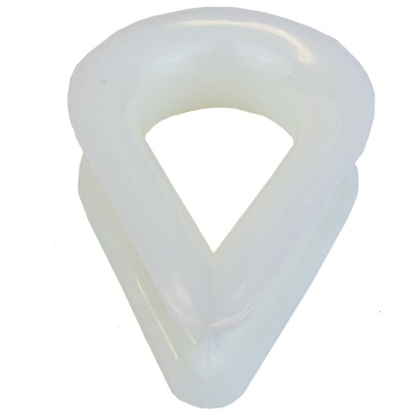 Polyamide thimble is primarily used for anchor lines and mooring lines.