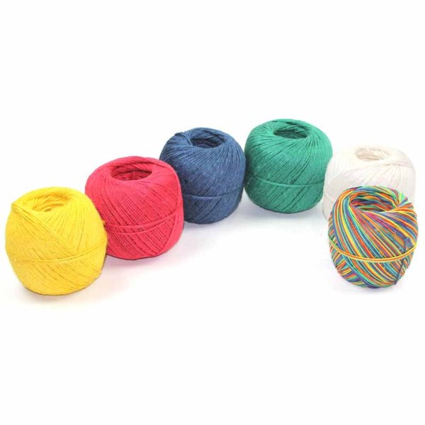 Beautiful light green flax twine for tagging and crafts.