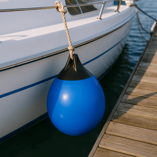 Buoy, PVC, navy/black