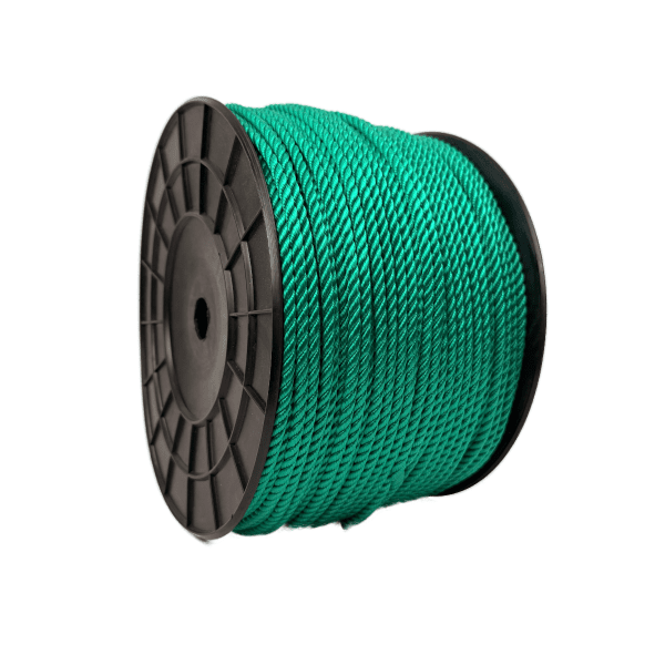 Green 3-strand PP multifilament