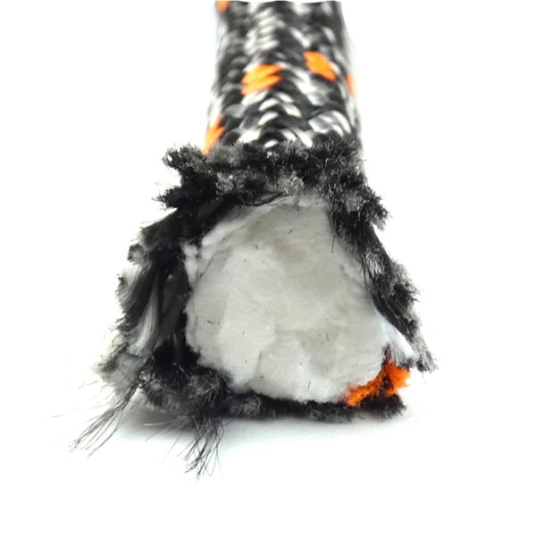 Black rope for sheets, halyards, trim, standing rigging, etc.