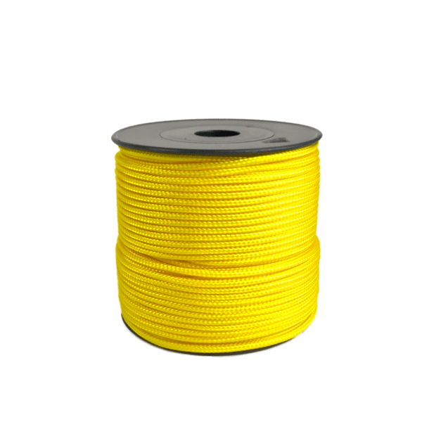 Paracord, yellow 2mmx50m