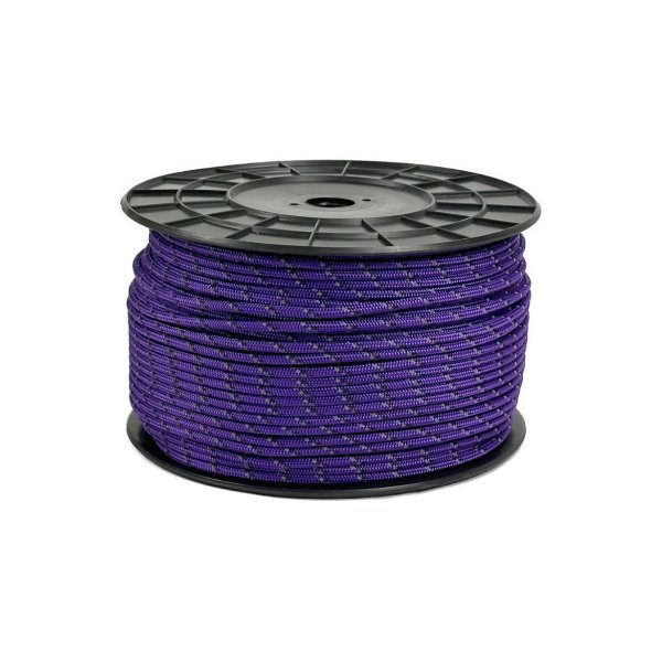 Purple rope for leashes, halters, barriers, etc.